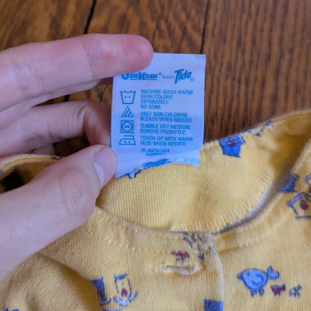 Vintage 90's Y2k Oshkosh B'gosh Baby B'gosh Birdhouse Print Jersey Romper